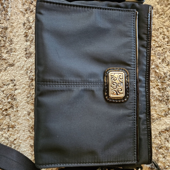 Brighton Black Crossbody, Front Wallet Organizer - Picture 6 of 7